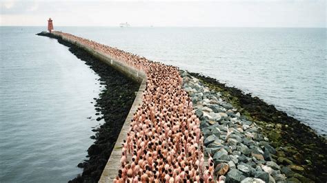 bottomless nude|The Naked World of Spencer Tunick